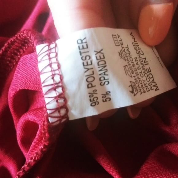 NWT Open Side Flowy Pants Red - Picture 11 of 11